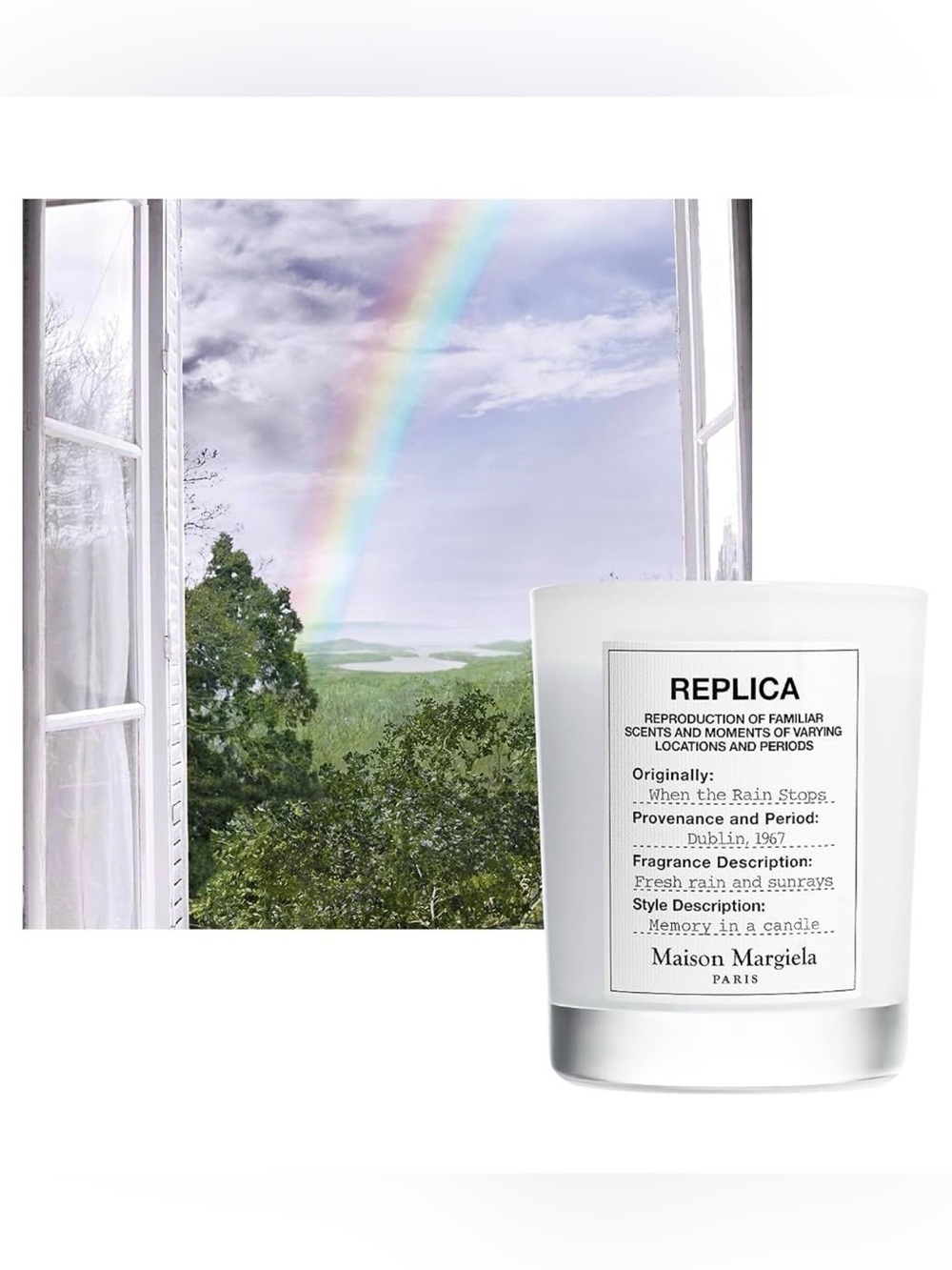Maison Margiela REPLICA When the Rain Stops Scented Candle 165g 5.82oz